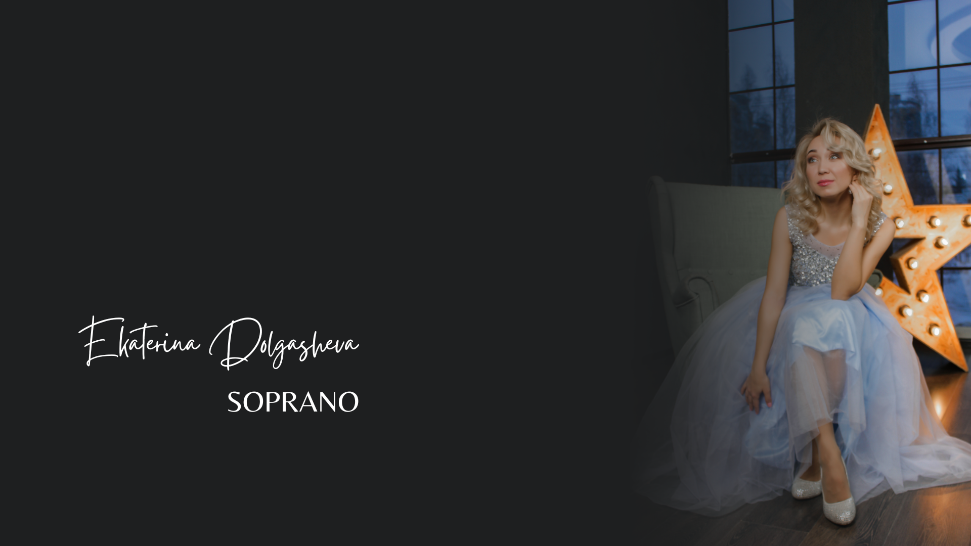 Ekaterina Dolgasheva, cantante lirica soprano
